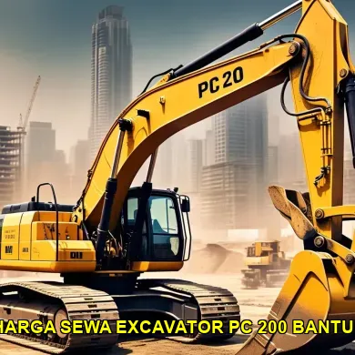 Panduan Memilih Harga Sewa Excavator PC 200 di Bantul